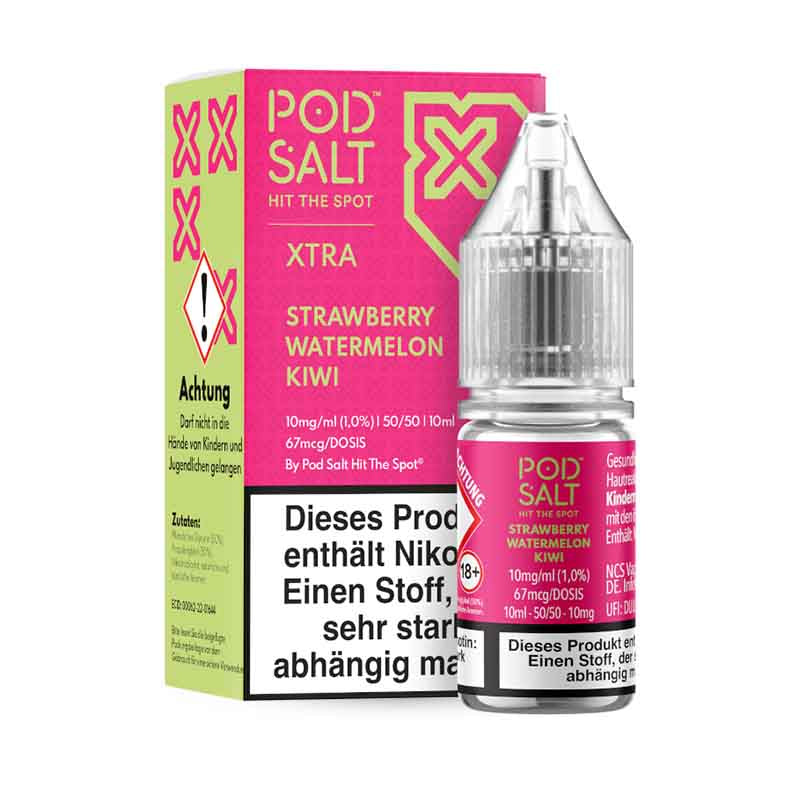 Pod Salt Strawberry Watermelon Kiwi 10 mg/ml 10 ml