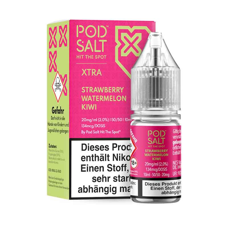 Pod Salt Strawberry Watermelon Kiwi 20 mg/ml 10 ml