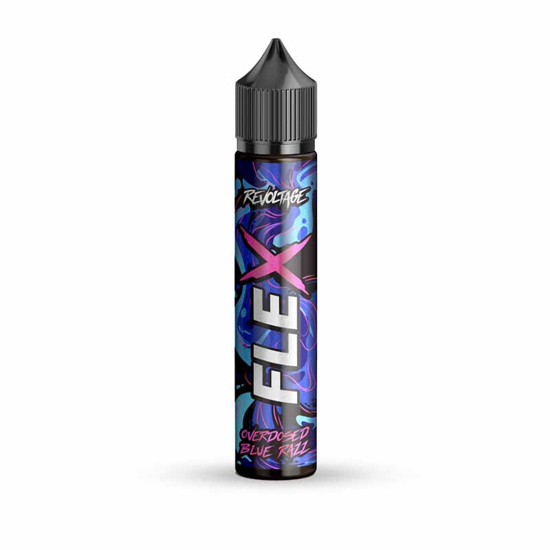 Revoltage Flex Overdosed Blue Razz Longfill Aroma 10 ml