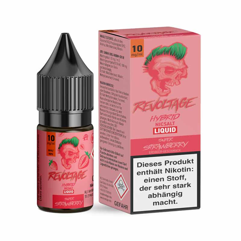 Revoltage Liquid Super Strawberry 10 mg/ml 10 ml