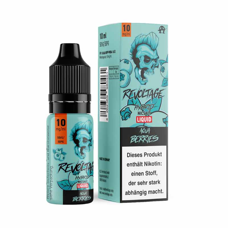 Revoltage Liquid Aqua Berries 10 mg/ml 10 ml