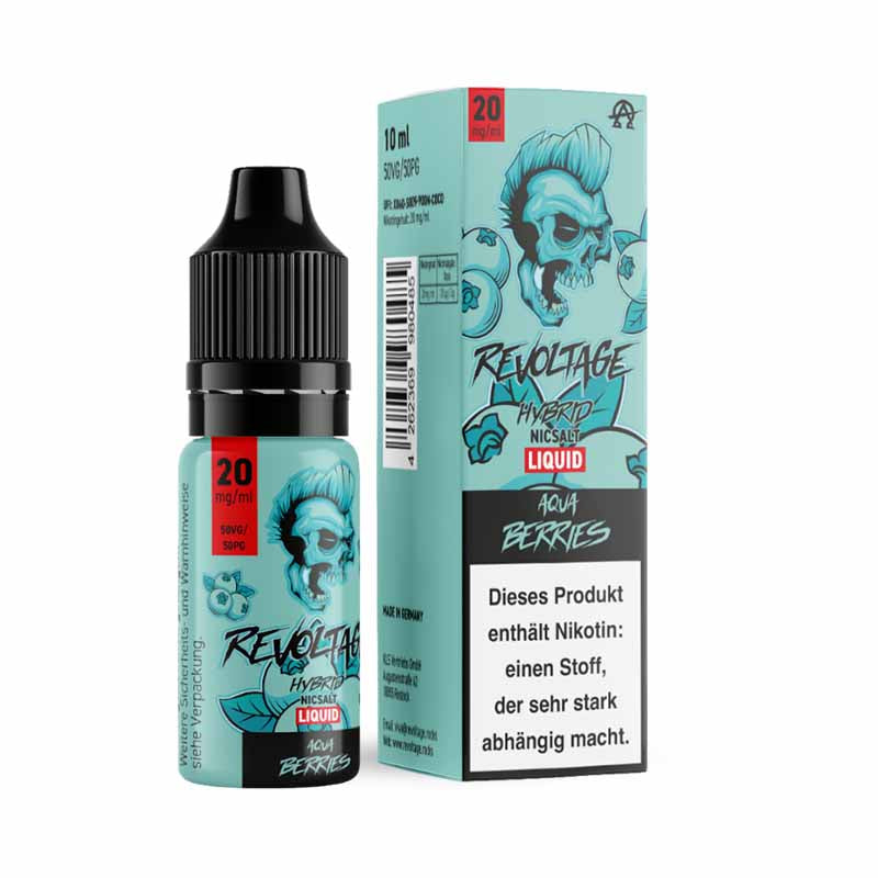 Revoltage Liquid Aqua Berries 20 mg/ml 10 ml