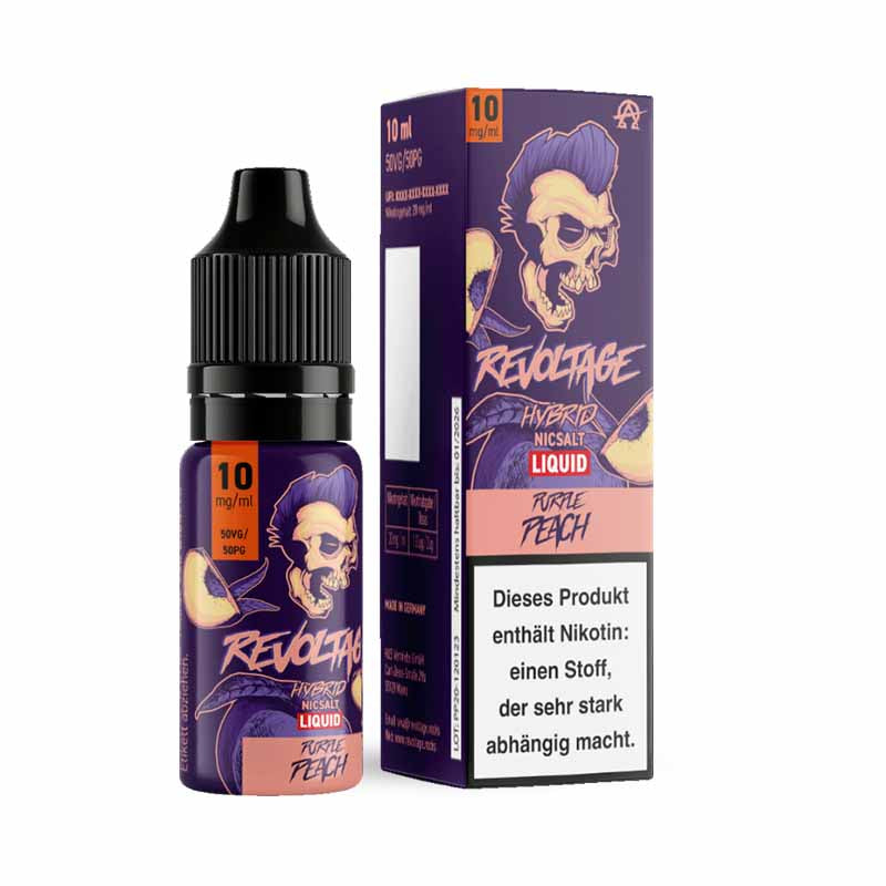 Revoltage Liquid Purple Peach 10 mg/ml 10 ml