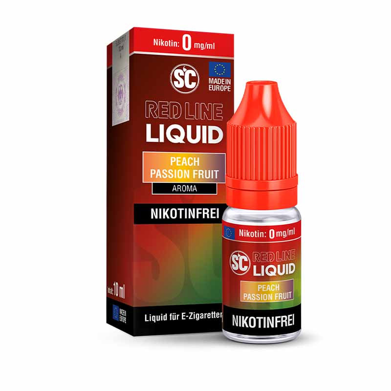 SC Red Line Peach Passion Fruit 0 mg/ml 10 ml