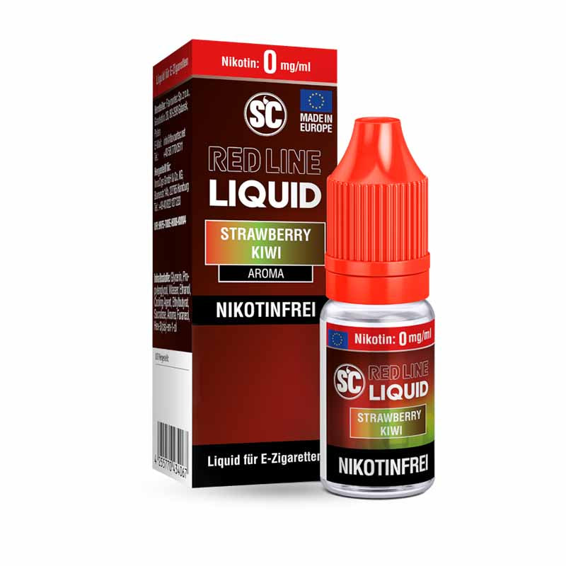 SC Red Line Strawberry Kiwi 0 mg/ml 10 ml