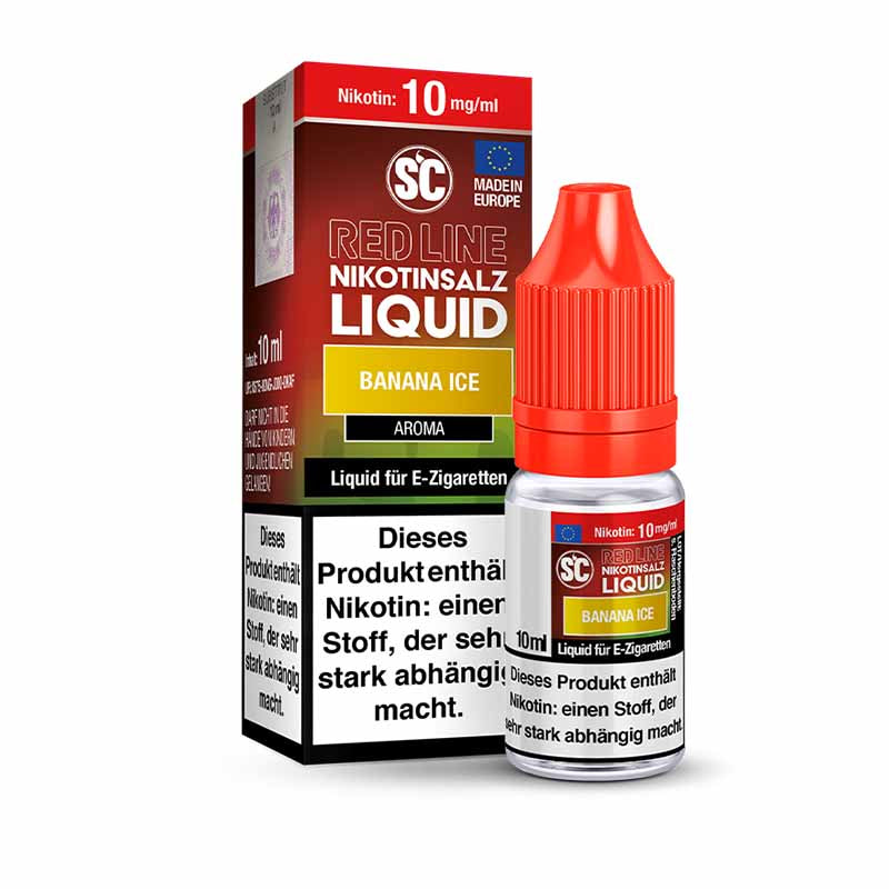 SC Red Line Banana Ice 10 mg/ml 10 ml