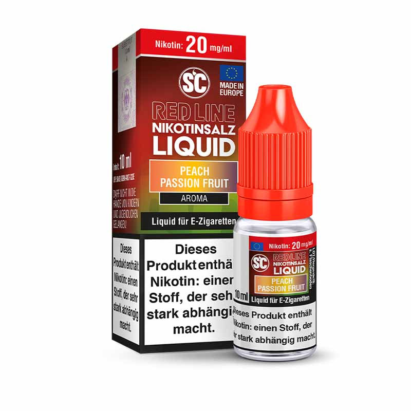 SC Red Line Peach Passion Fruit 20 mg/ml 10 ml