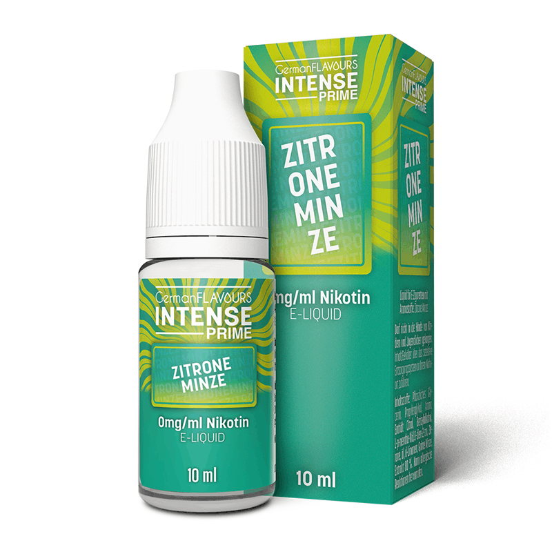 Germanflavours Zitrone Minze Liquid nikotinfrei
