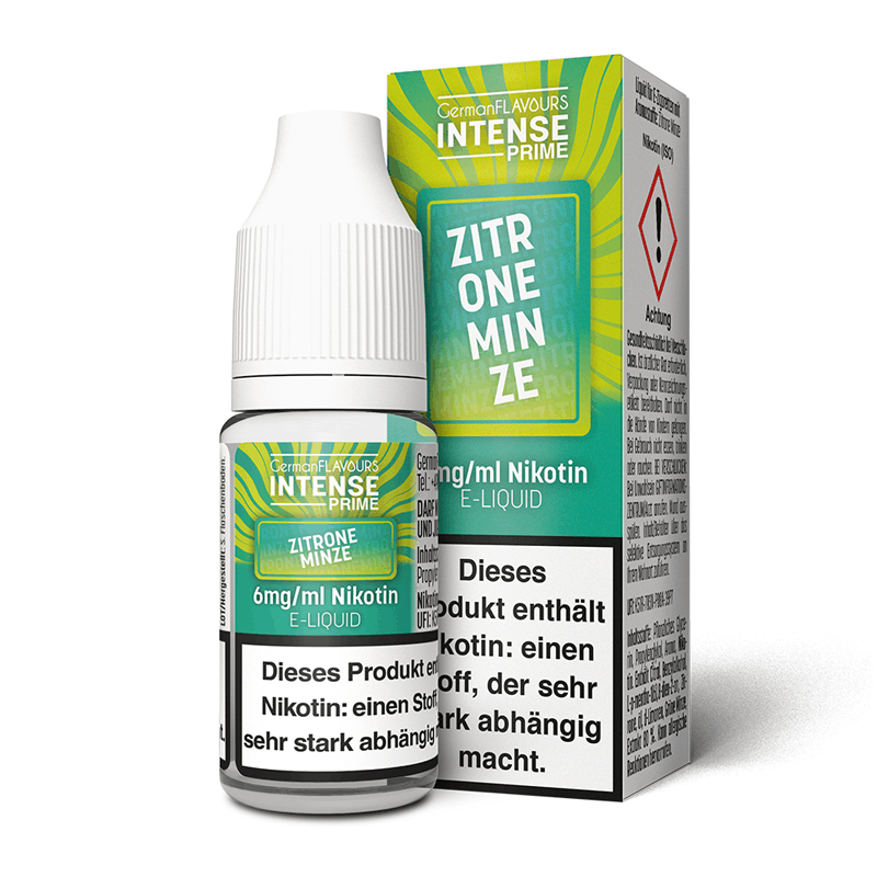 Germanflavours Zitrone Minze Liquid 6 mg/ml