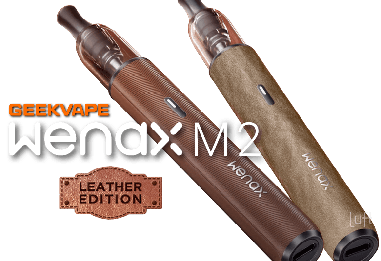 Geekvape Wenax M2 Leder-Edition mit Logo