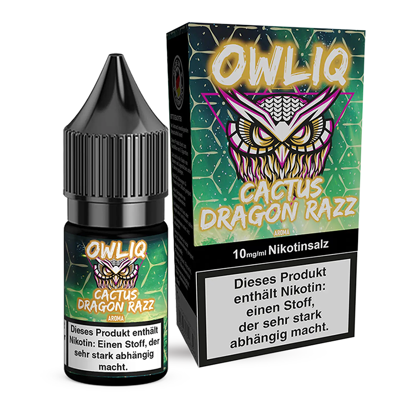Owliq Nicsalt Cactus Dragon Razz 10 mg/ml 10 ml